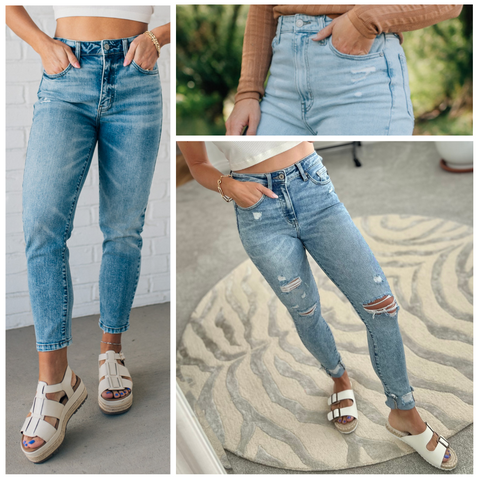 Denim Closet Staples - Classic Blue Jeans