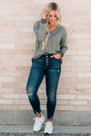 Slouchy Thermal Contrasted Top