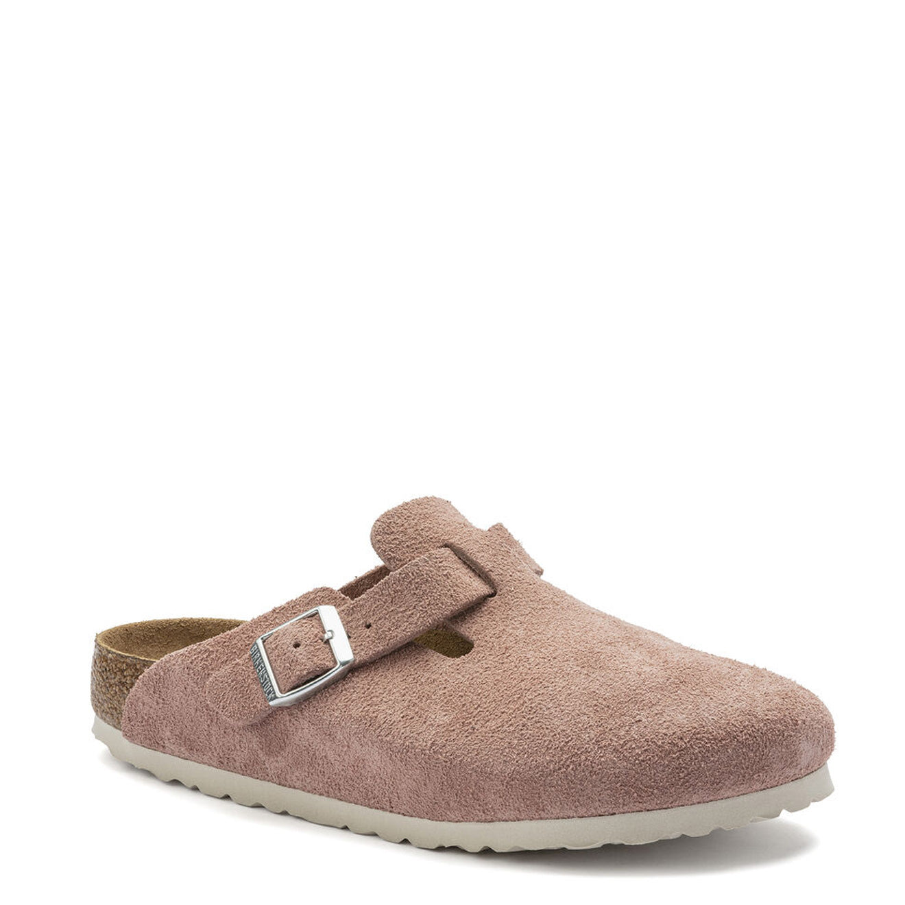 Birkenstock Womens Narrow Boston SFB Pink Clay