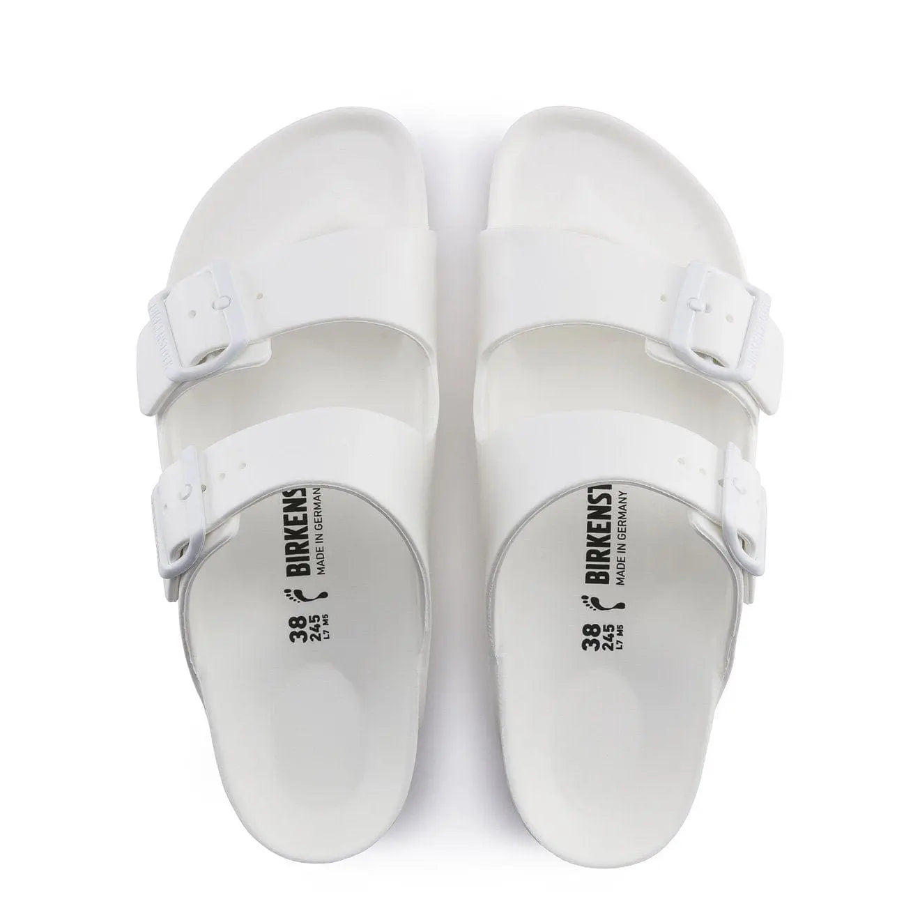 Birkenstock Womens Arizona EVA Narrow Sandal White