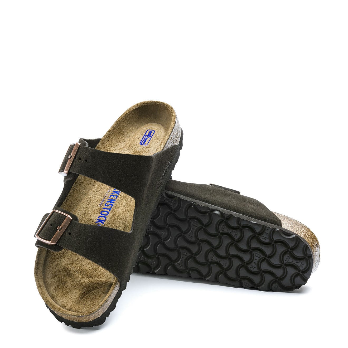 Birkenstock Arizona SFB Reg Sandal Suede Mocha