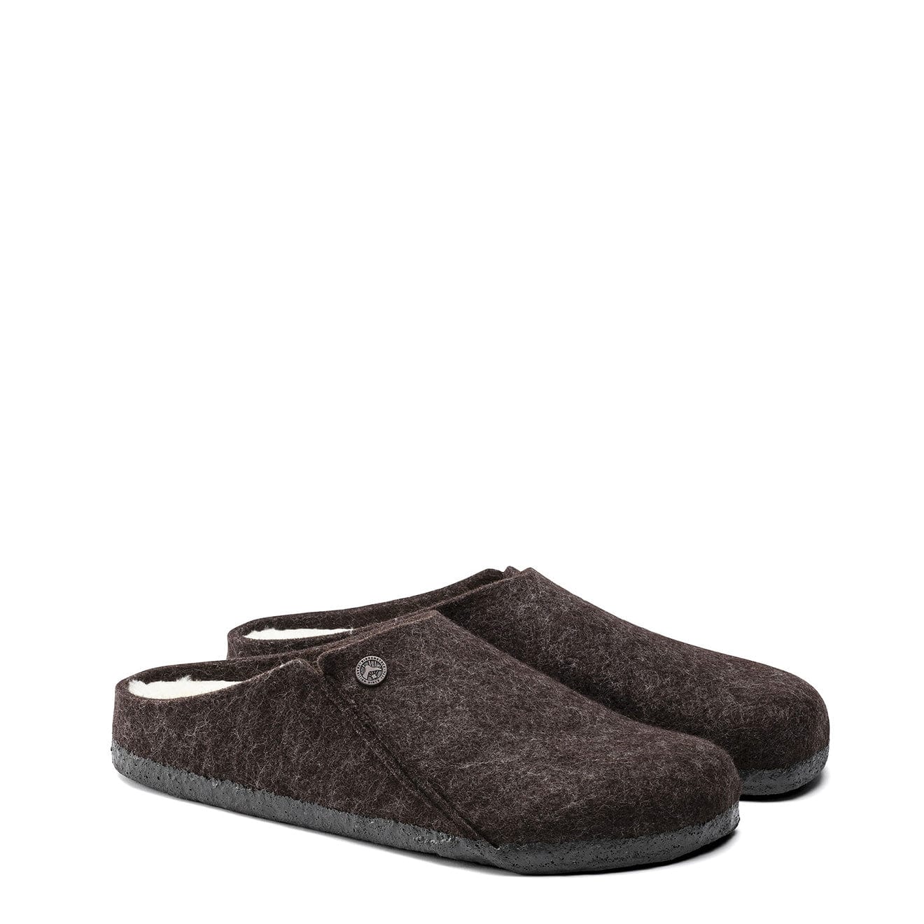 Birkenstock Womens Zermatt Shearling Narrow Slipper Mocha