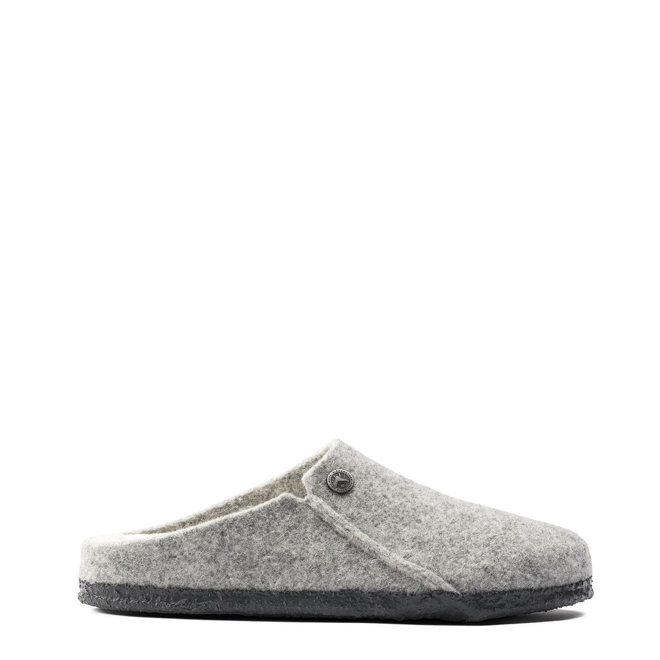 Birkenstock Womens Zermatt Shearling Narrow Slipper Light Grey