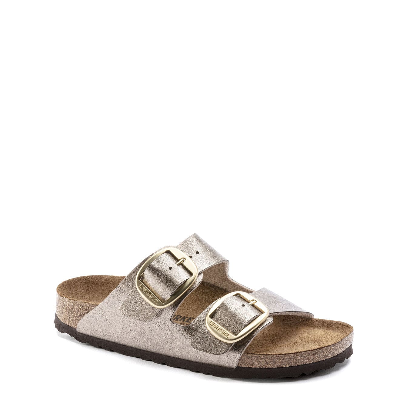 Birkenstock Womens Arizona Big Buckle Narrow Sandal Graceful Taupe