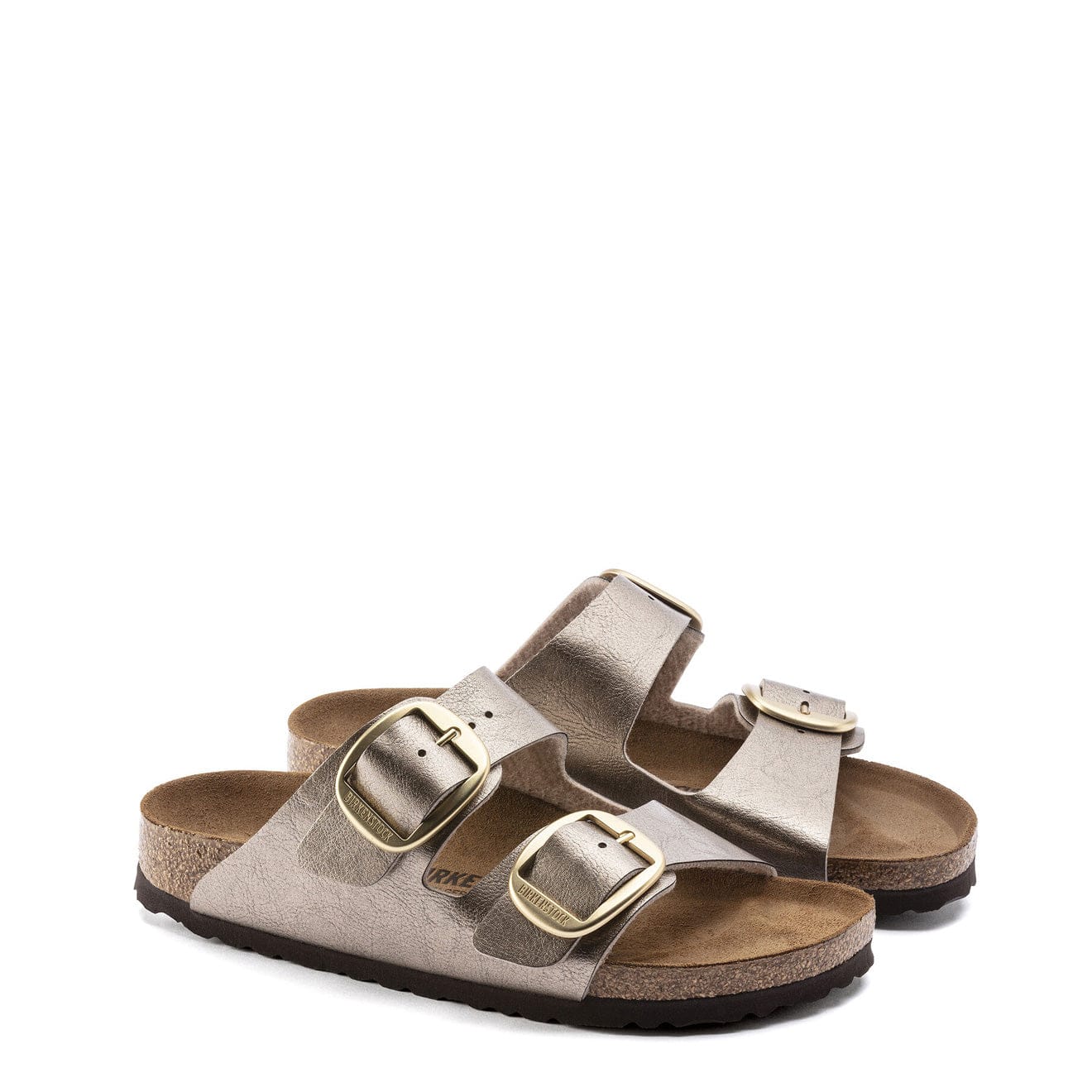 Birkenstock Womens Arizona Big Buckle Narrow Sandal Graceful Taupe