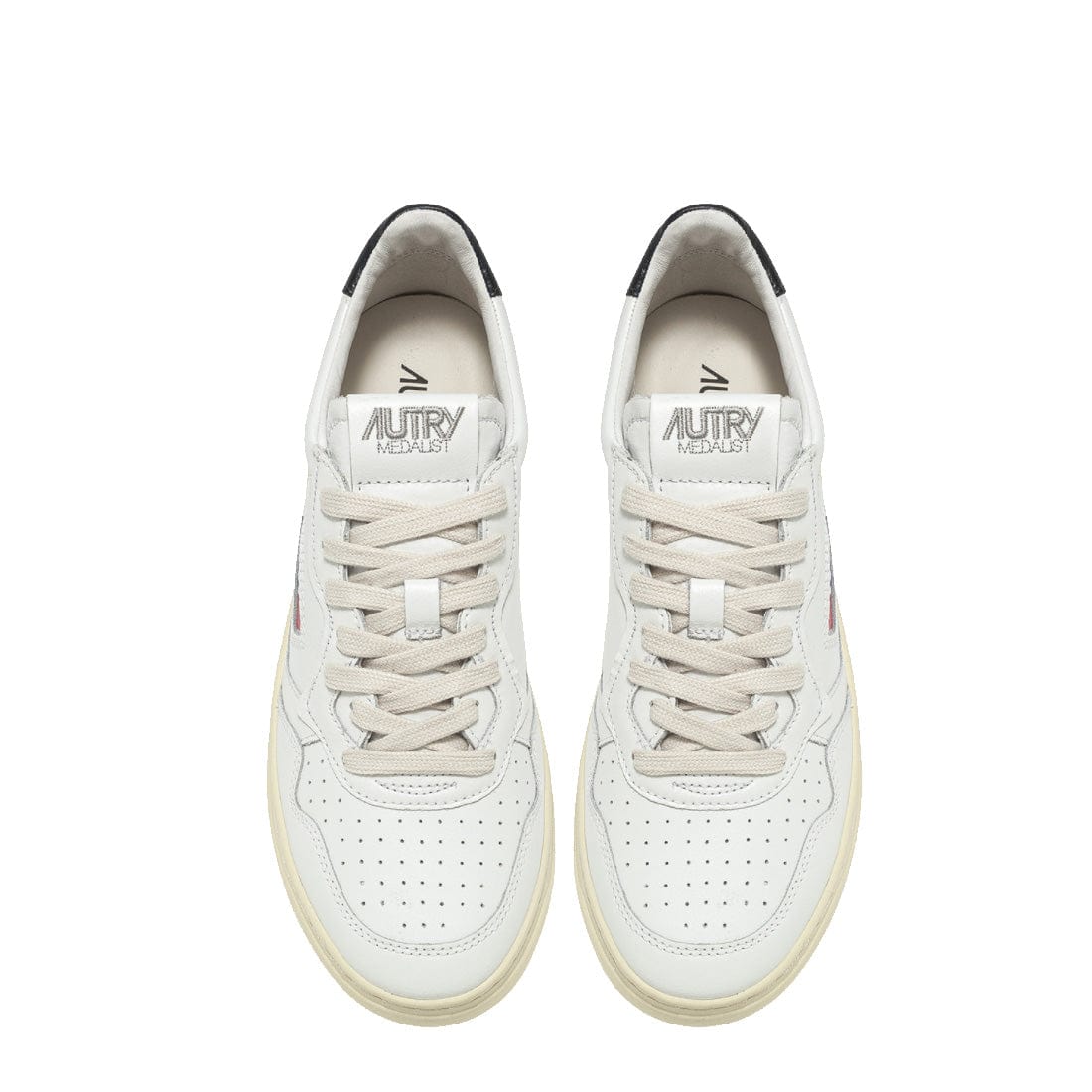 Autry Medalist Low Trainers White / Black