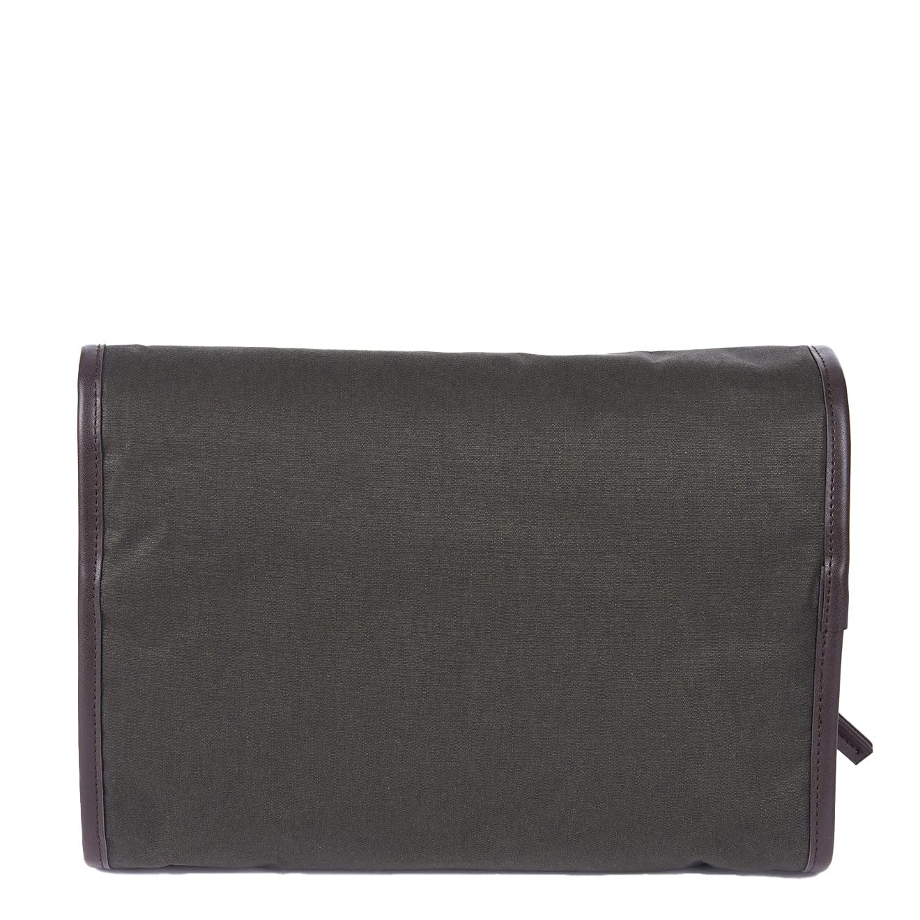 Barbour Wax Hanging Wash Bag Olive