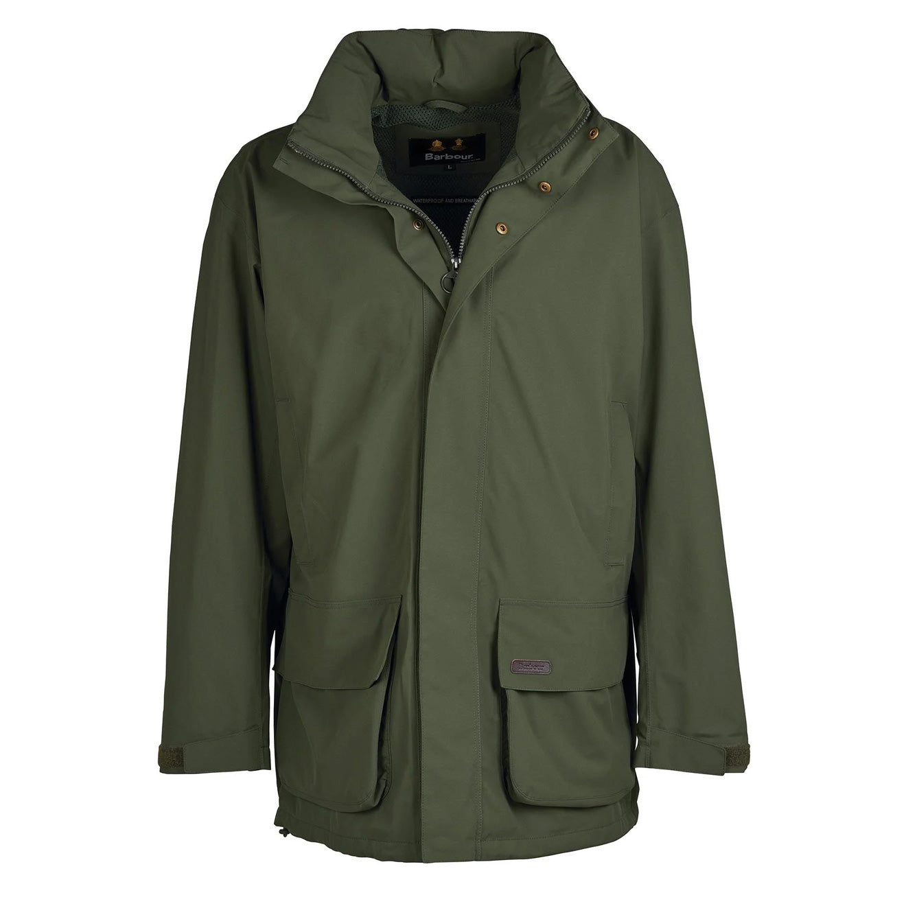 Barbour Swinton Waterproof Jacket Olive