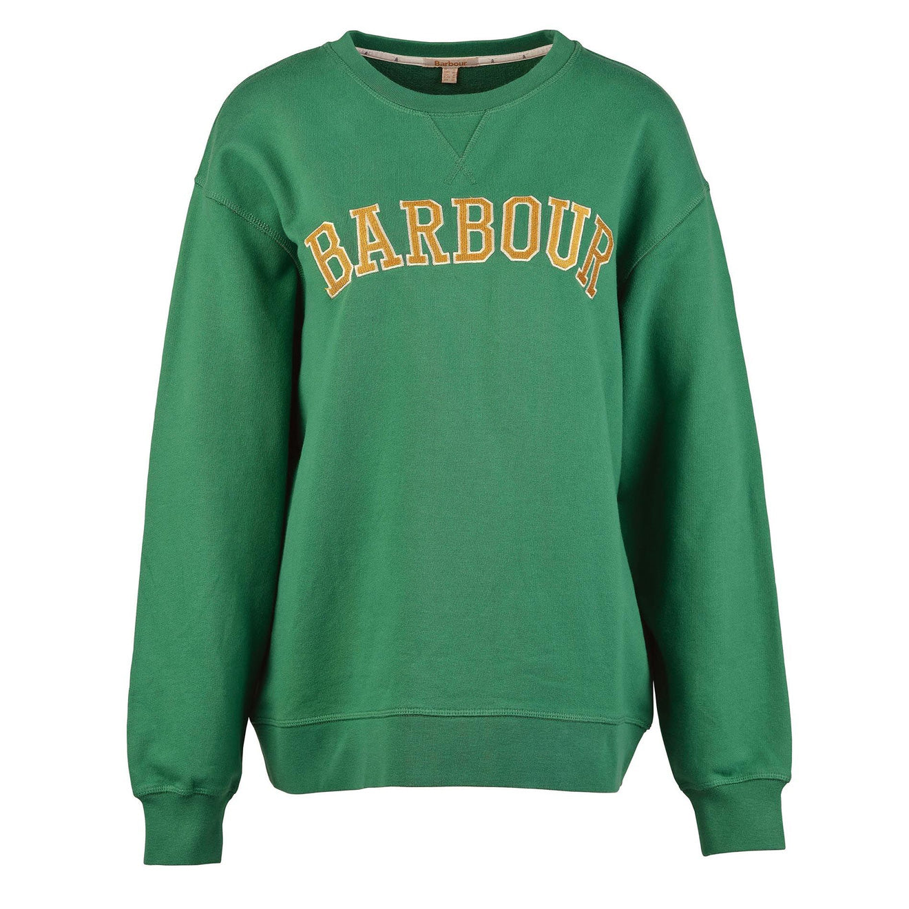 Barbour Womens Northumberland Sweatshirt Glade Green