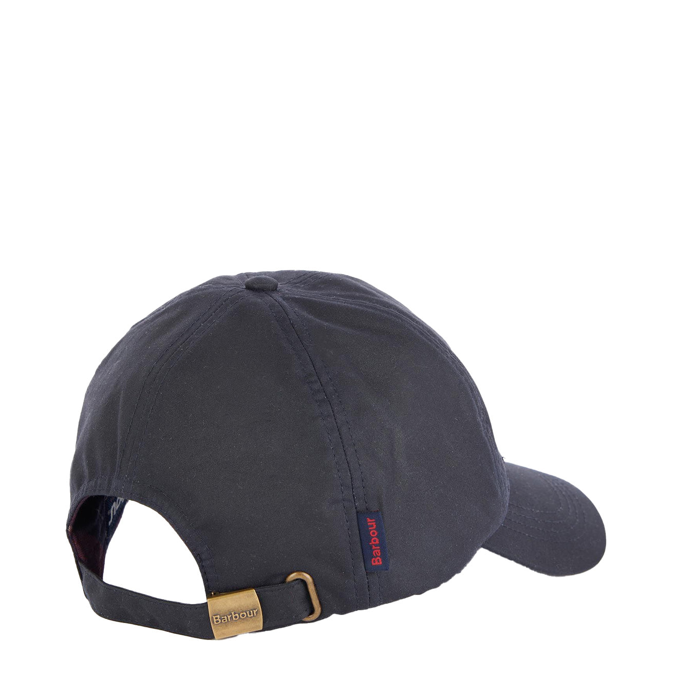 Barbour Wax Sports Cap Navy / Cordovan