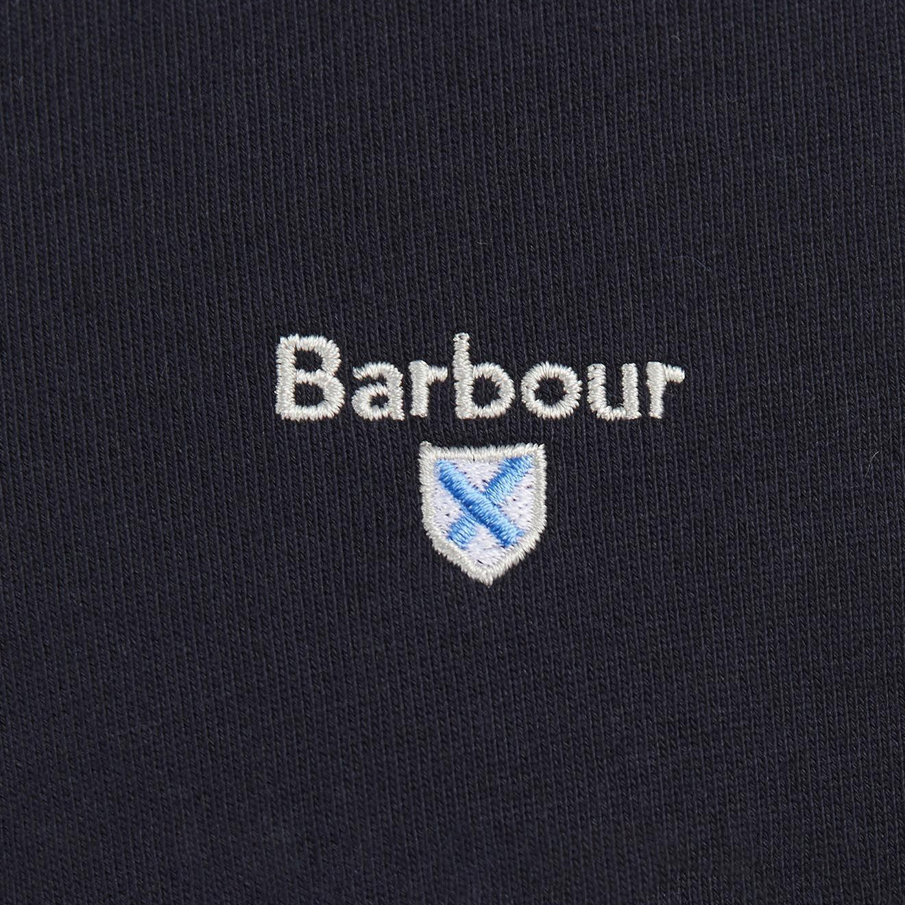 Barbour Rothley Half Zip Knit Navy