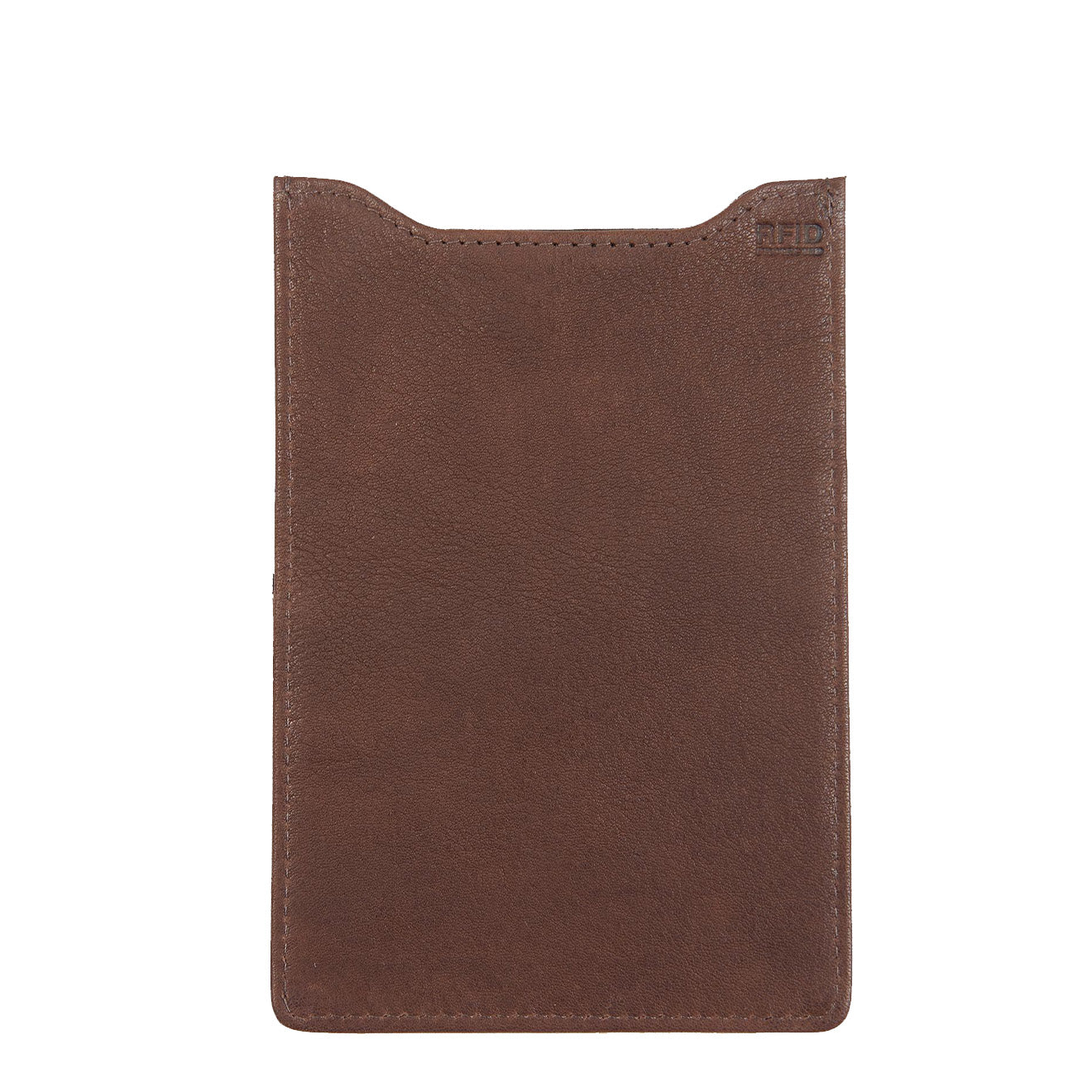 Barbour Phone and Card Pouch Dark Brown