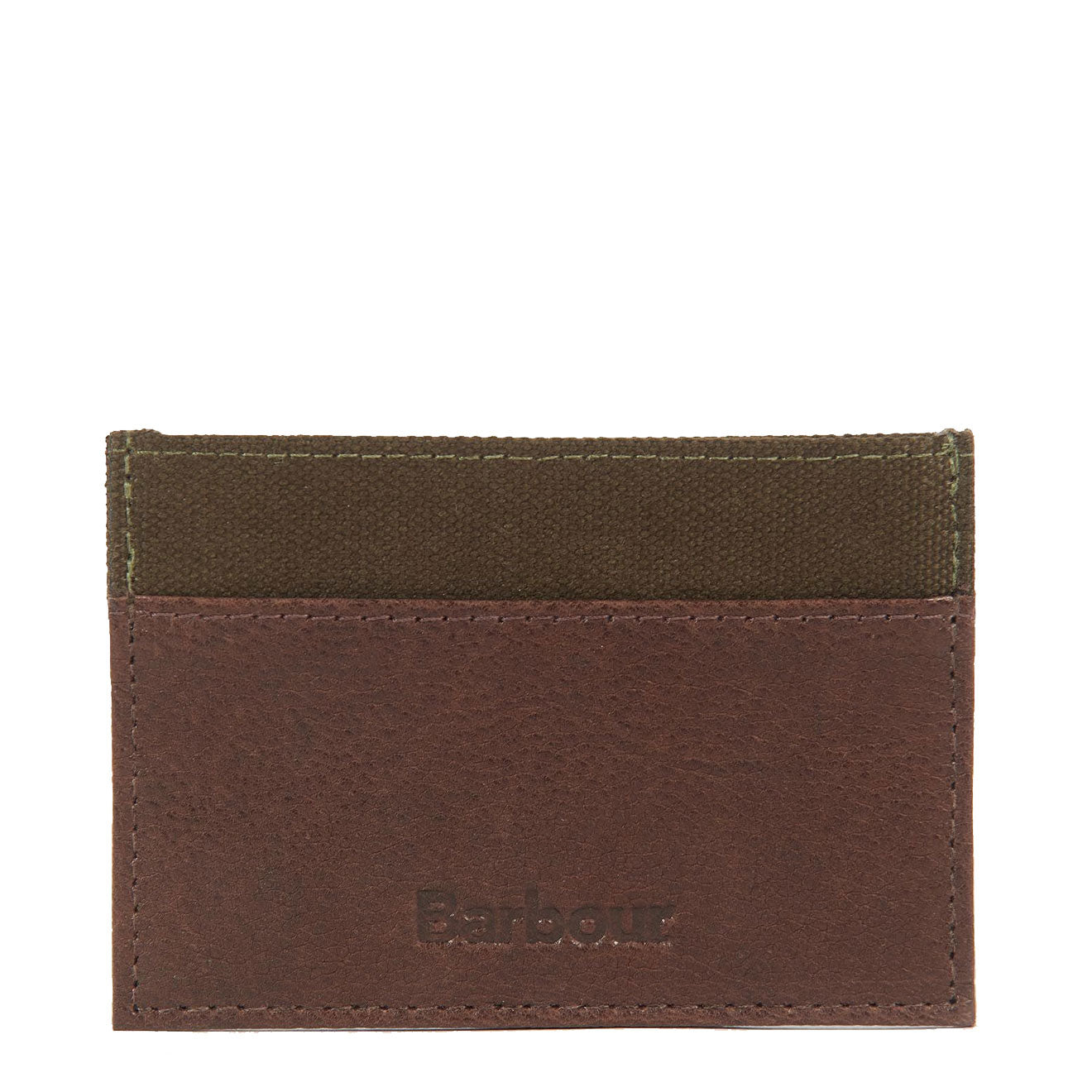 Barbour Padbury Card Holder Dark Brown