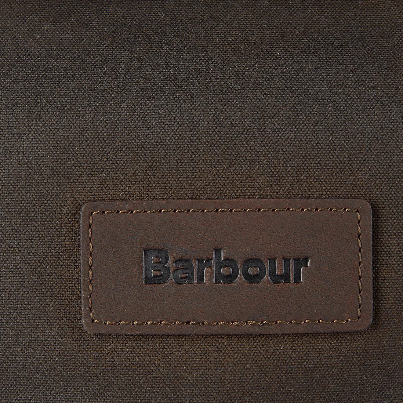 Barbour Essential Wax Satchel Olive