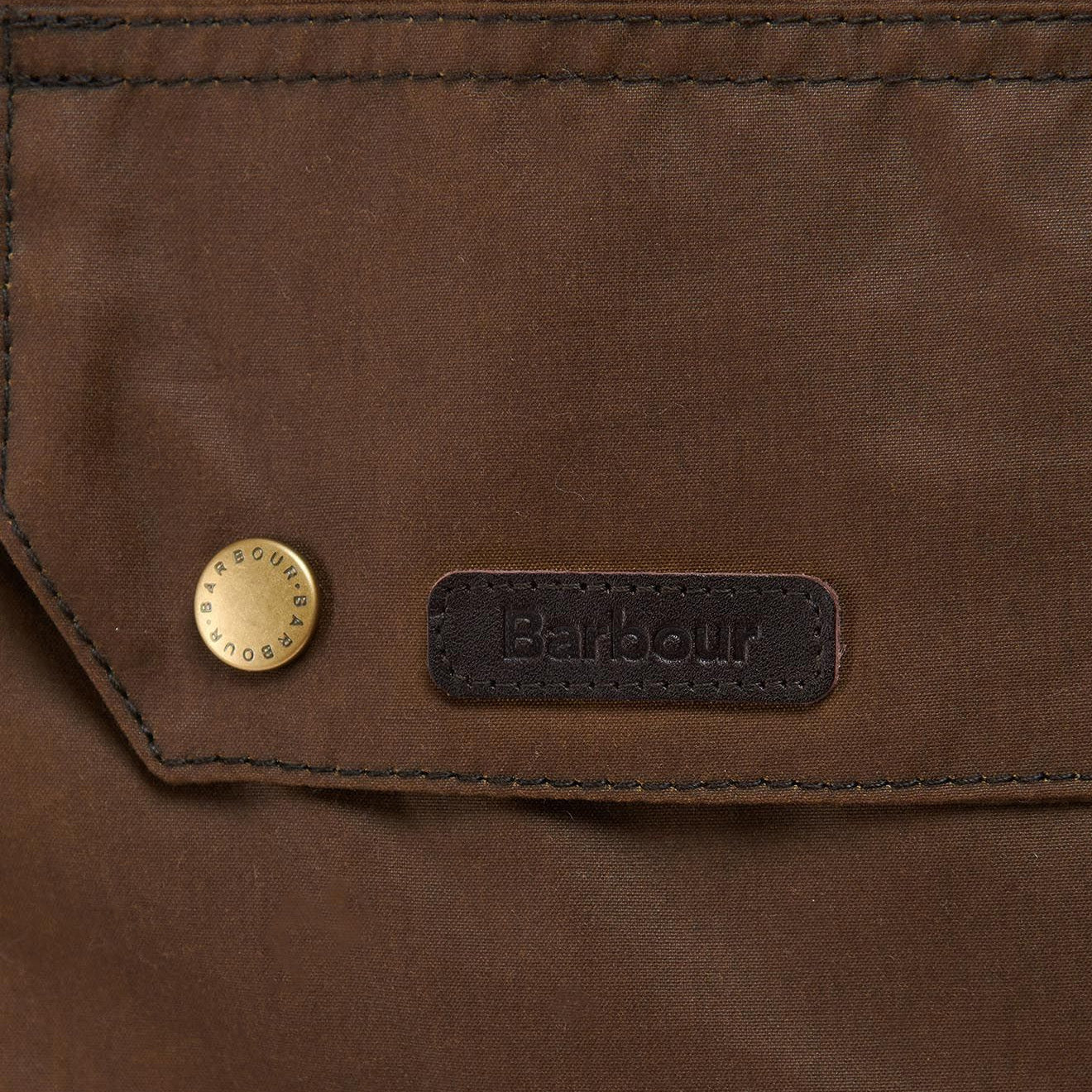 Barbour Malcolm Wax Jacket Brown