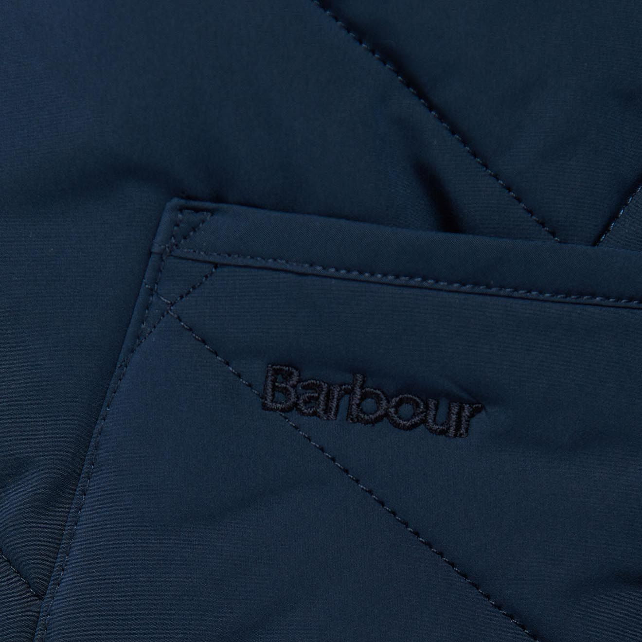 Barbour Hooded Liddesdale Quilted Jacket Navy