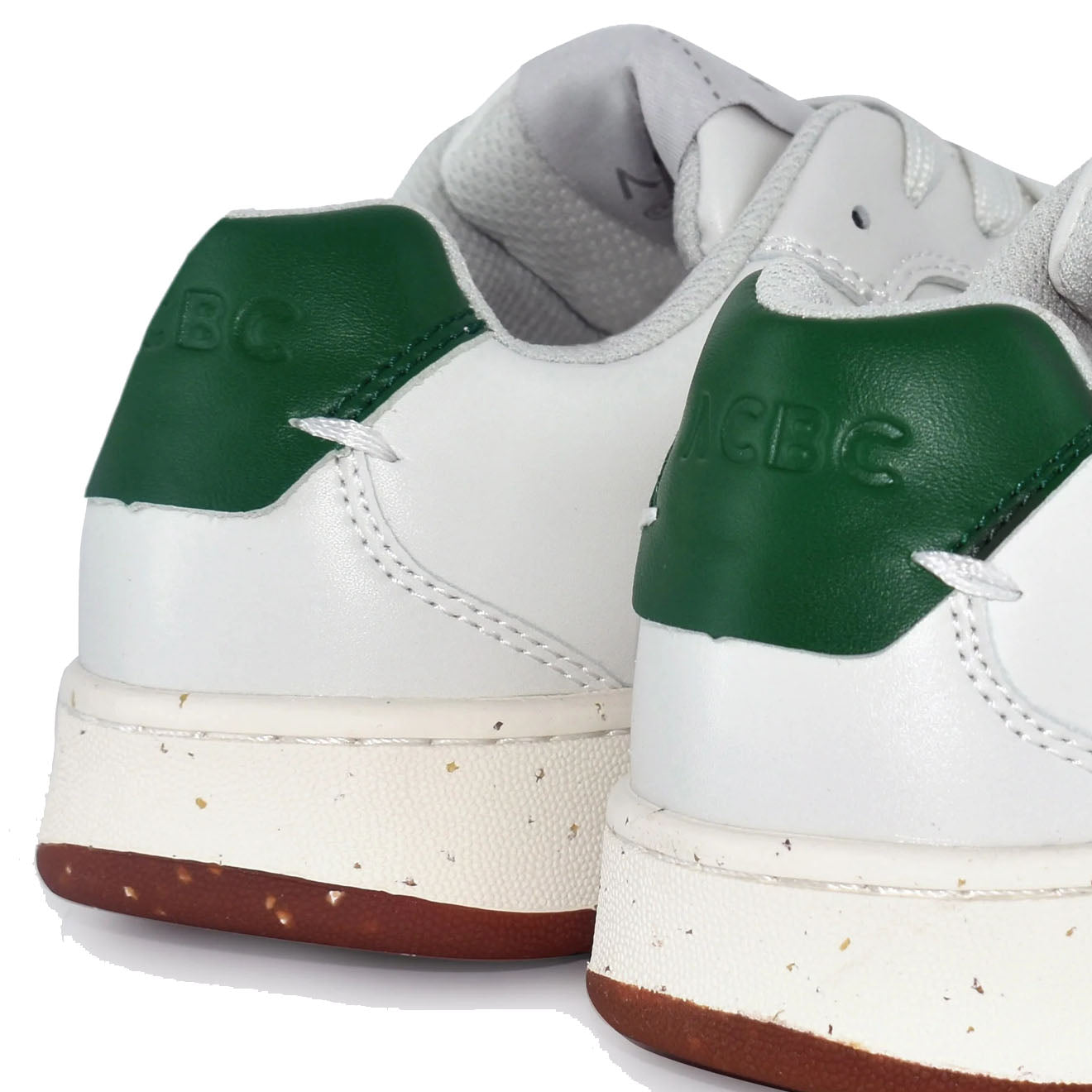 ACBC Womens Timeless Trainers White and Green