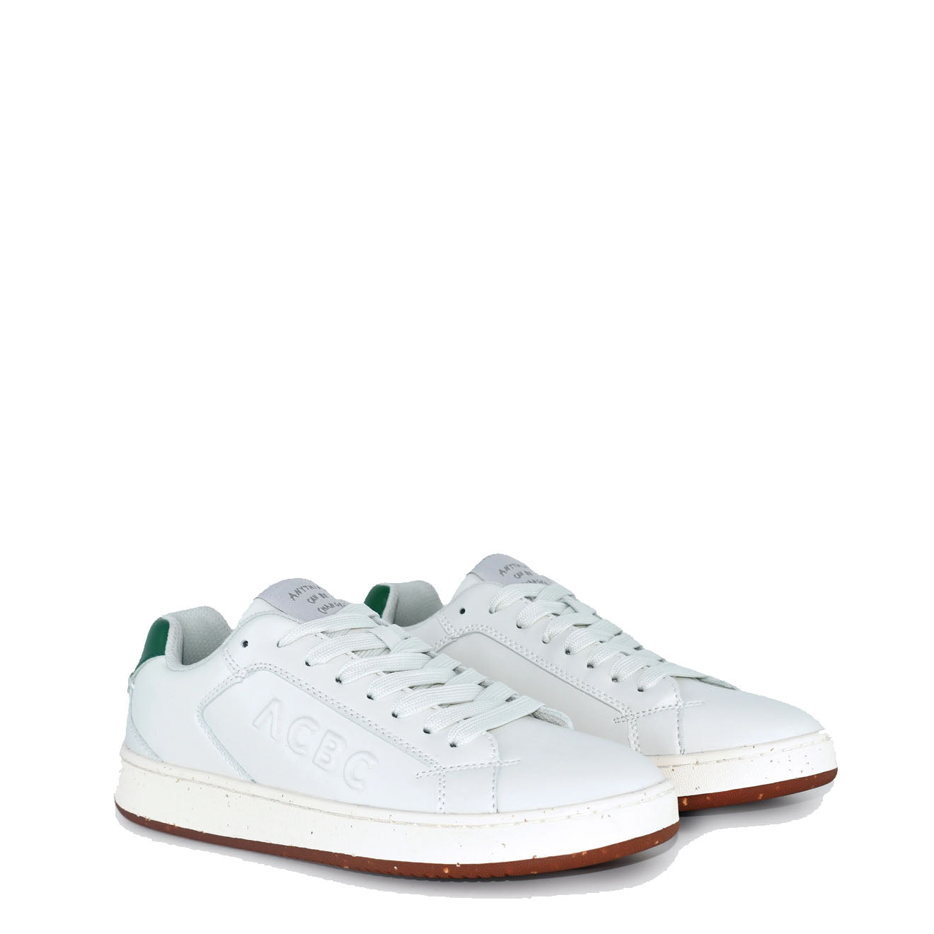 ACBC Womens Timeless Trainers White and Green