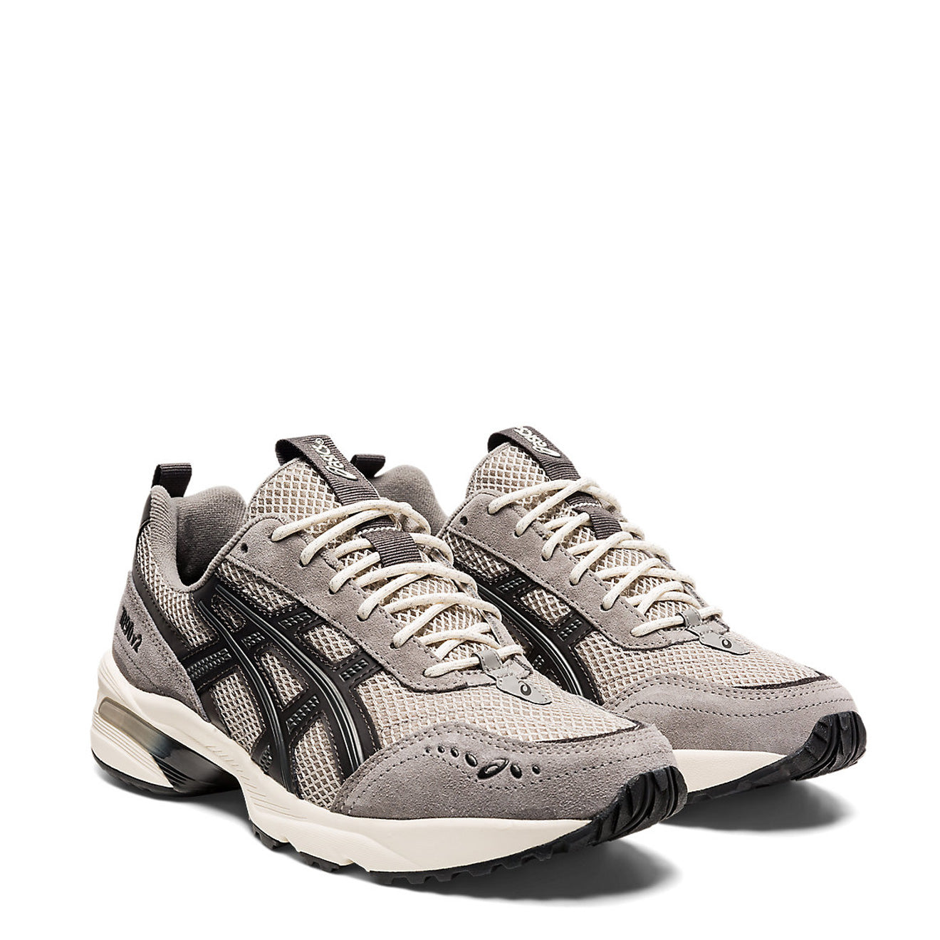 Asics Gel-1090 V2 Trainers Oyster Grey / Clay Grey