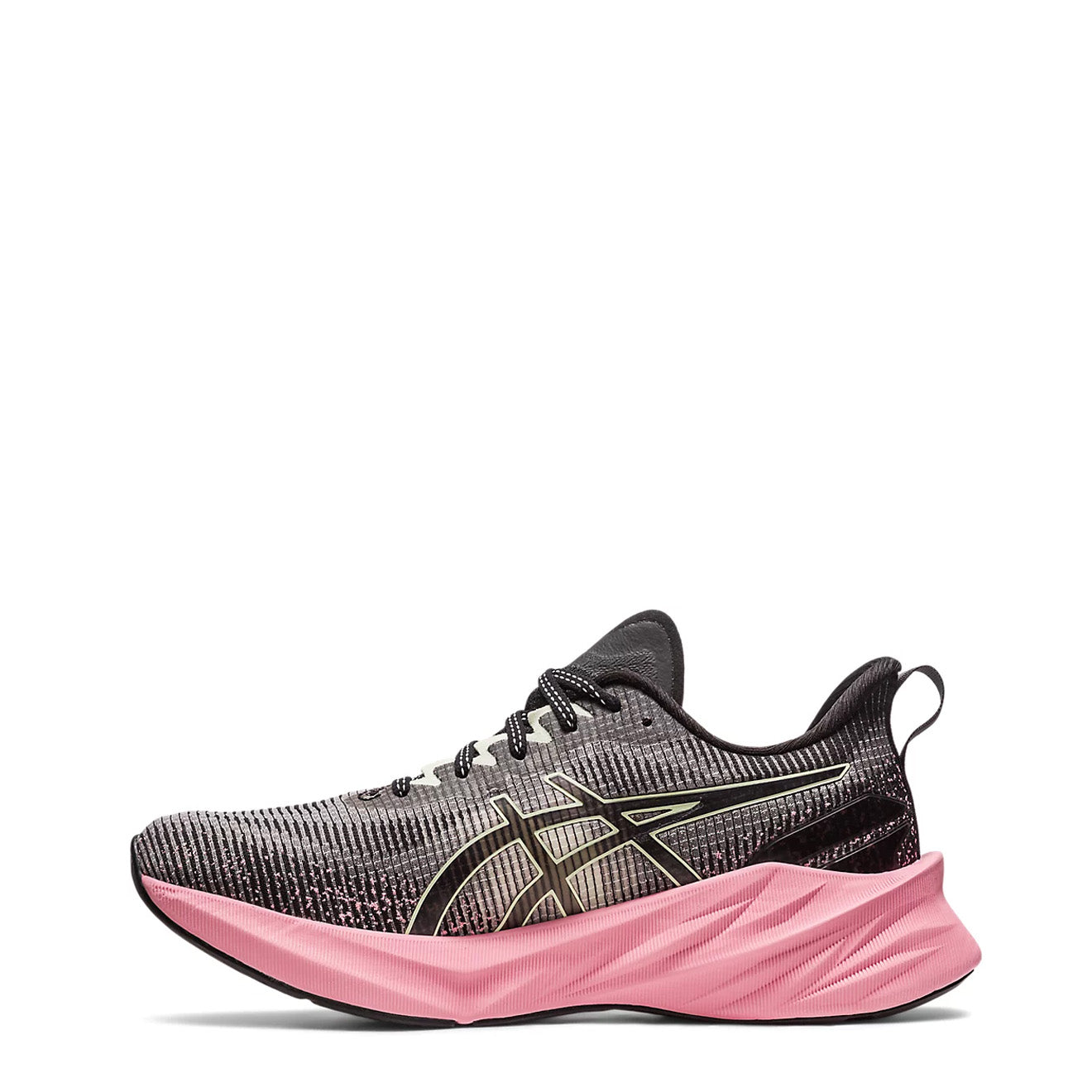 Asics Womens Novablast 3 LE Trainers Black / Pink Rave