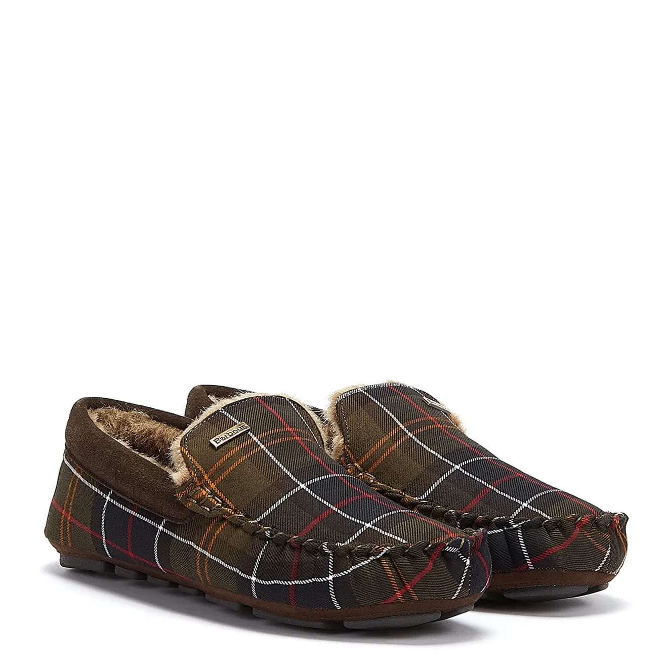 Barbour Monty Slippers Recycled Classic Tartan