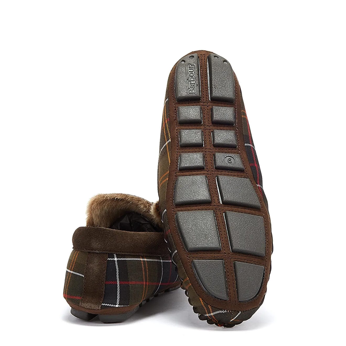 Barbour Monty Slippers Recycled Classic Tartan