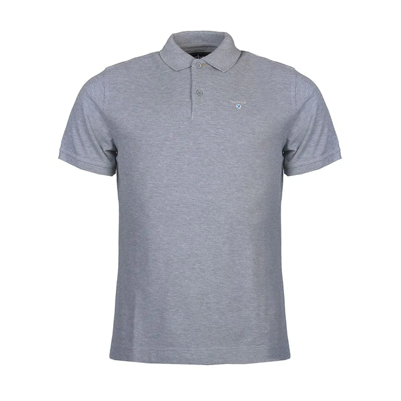 Barbour Sports Polo Grey Marl