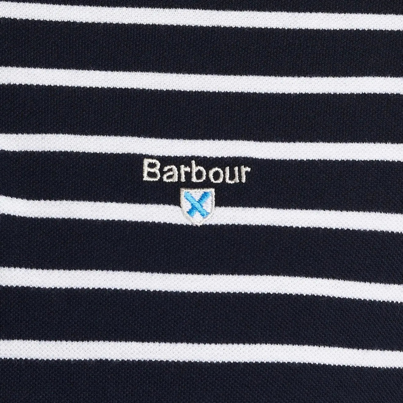 Barbour Styhead Stripe Polo Navy