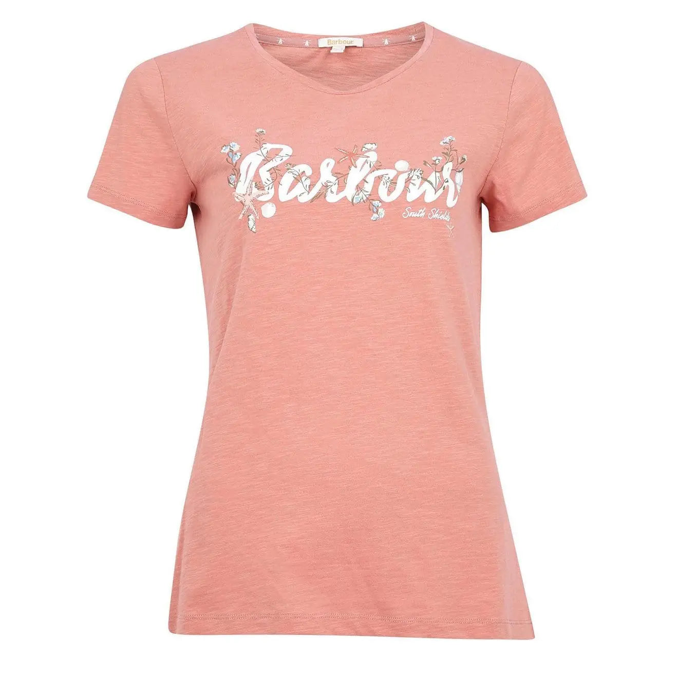 Barbour Womens Folkestone T-Shirt Rose Dawn