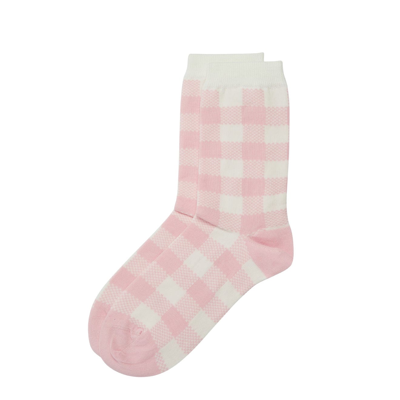 Barbour Womens Gingham Socks Dewberry