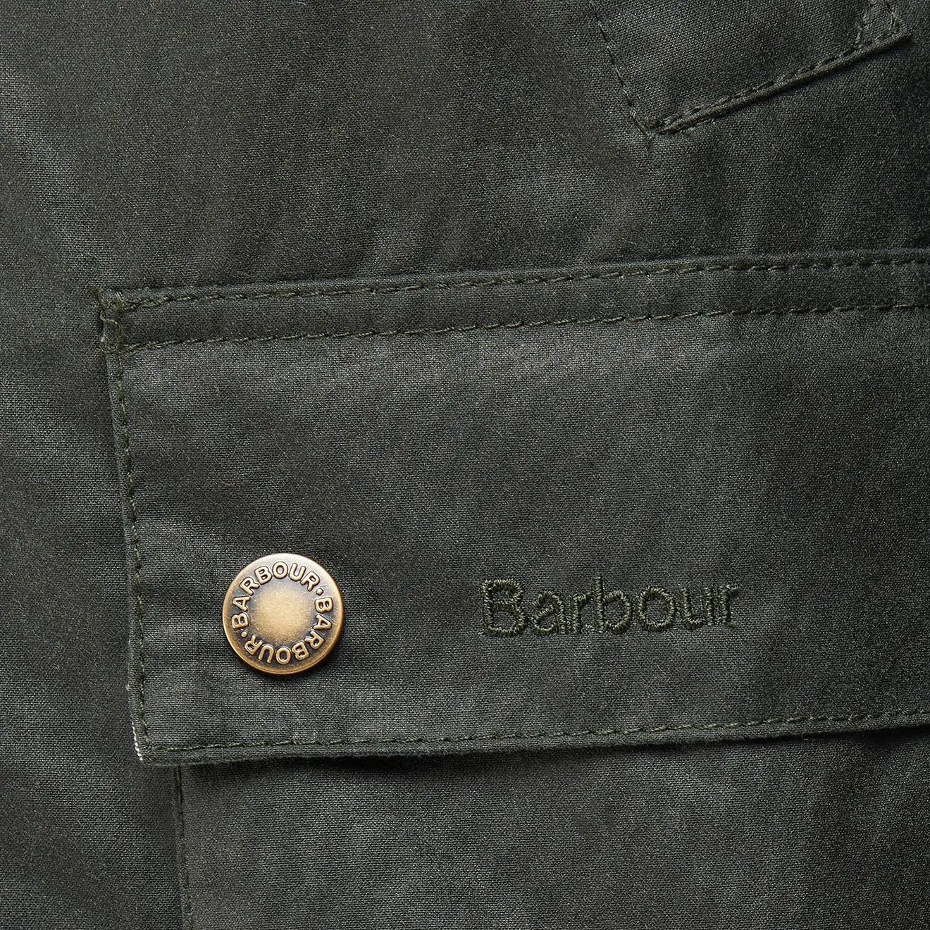 Barbour Ambleton Waxed Jacket Sage