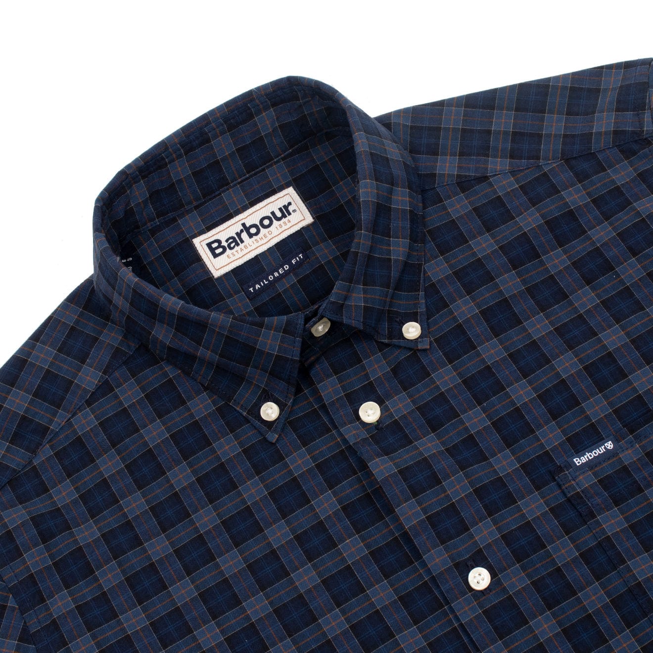 Barbour Lomond Tailored Shirt Midnight