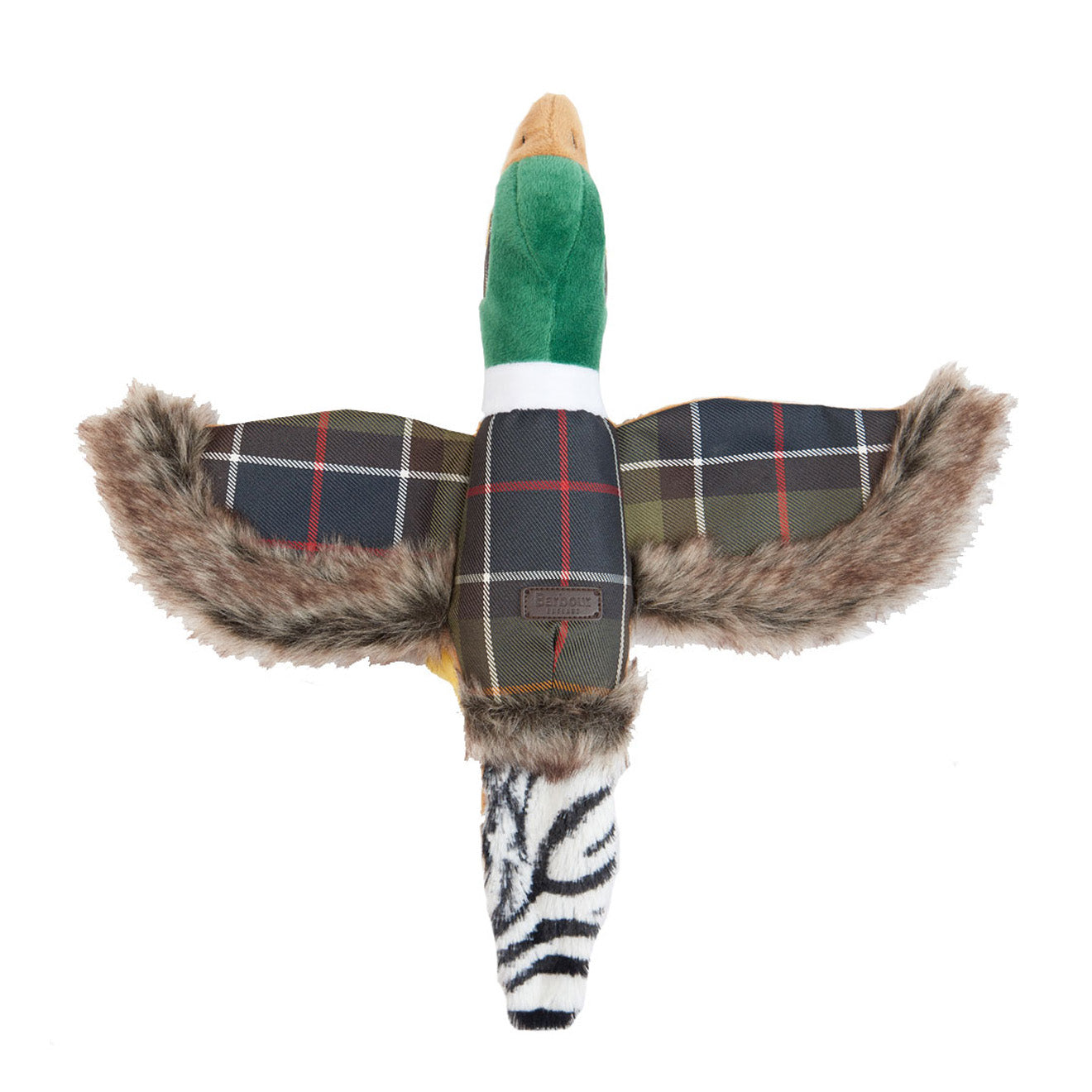 Barbour Pheasant Dog Toy Classic Tartan