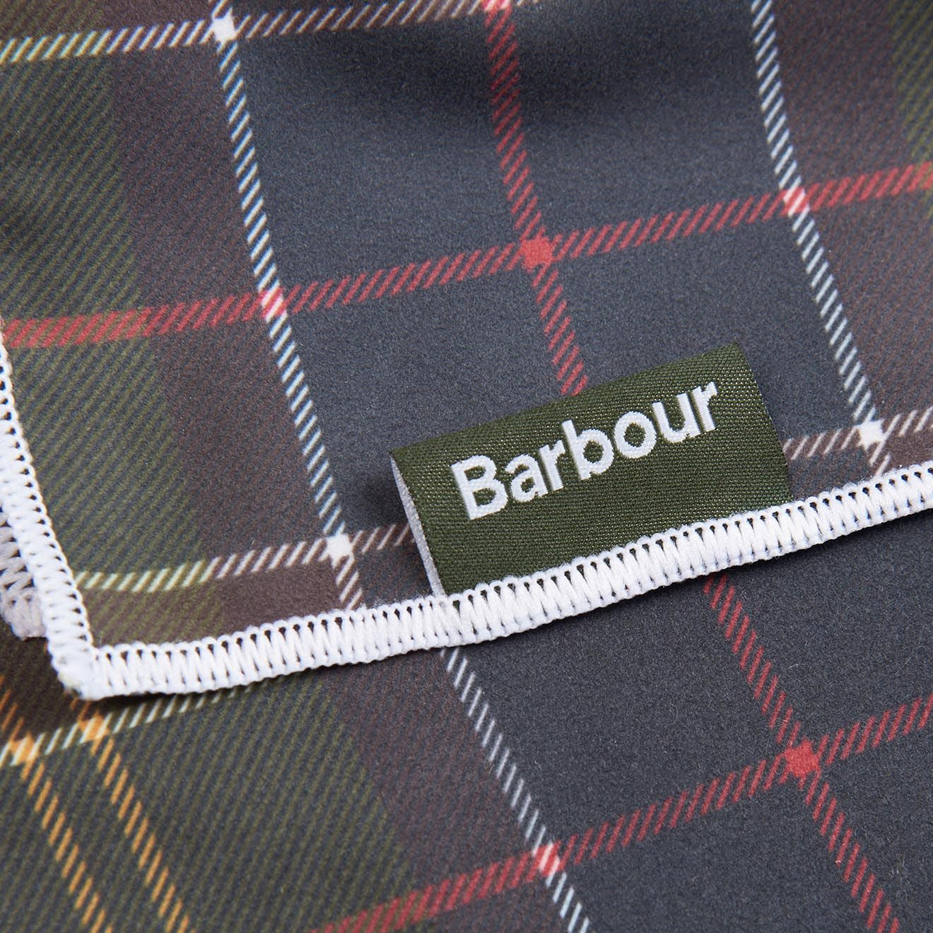 Barbour Tartan Quick Dry Dog Towel Classic Tartan