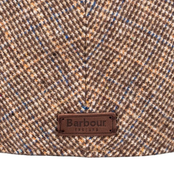 Barbour Wilkin Flat Cap Beige Check