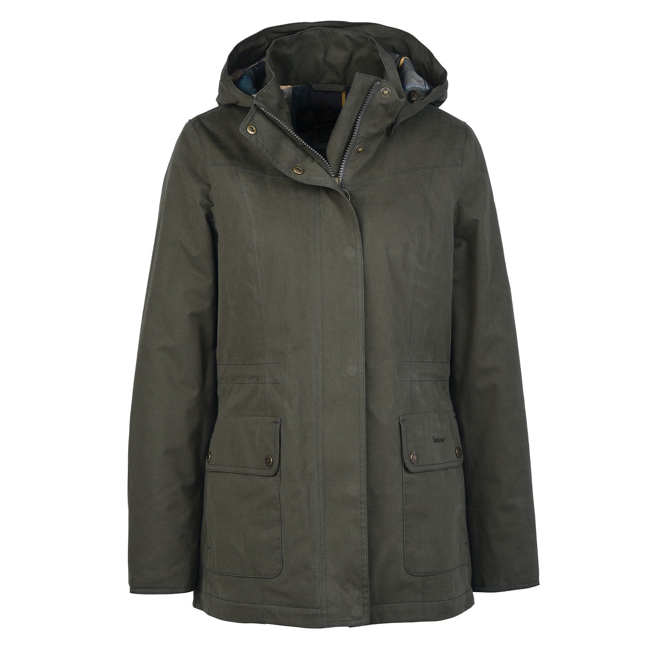 Barbour Womens Buttercup Jacket Dark Olive / Classic – Parasol Store