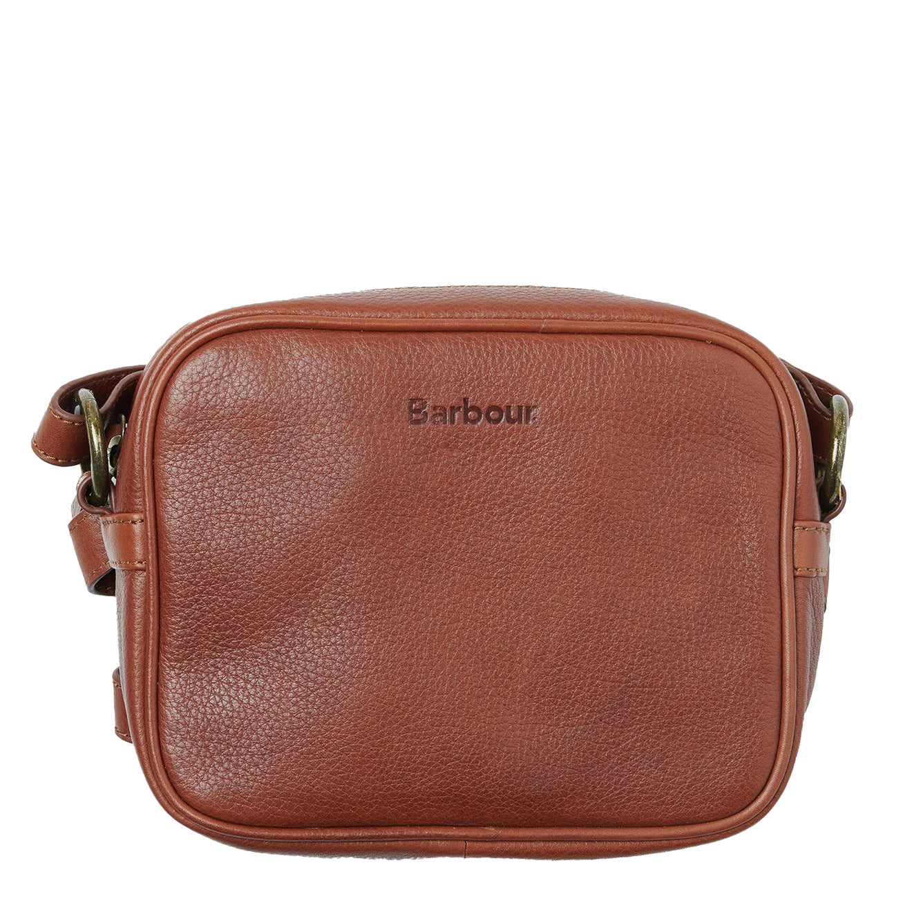 Barbour Womens Clyde Leather Bag Brown