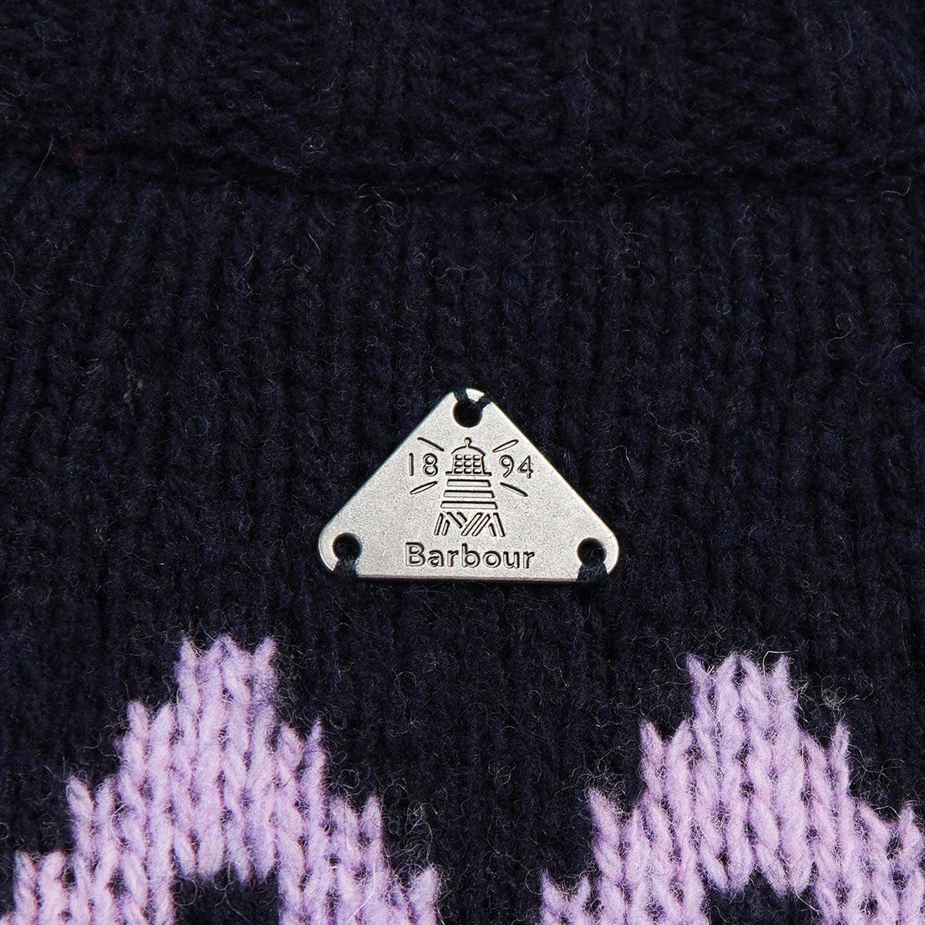 Barbour Womens Midhurst Knit Navy