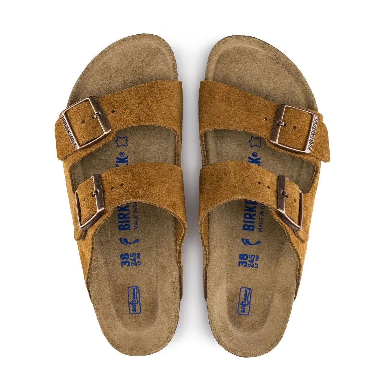 Birkenstock Womens Arizona SFB Narrow Sandal Mink