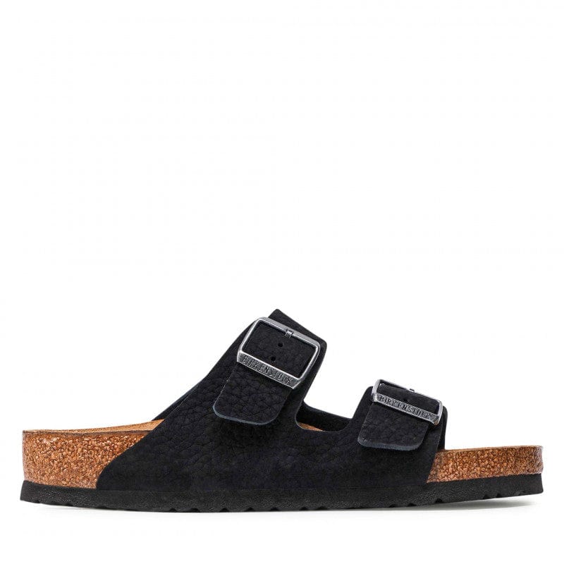 Birkenstock Arizona NU Reg Sandal Desert Buck Black