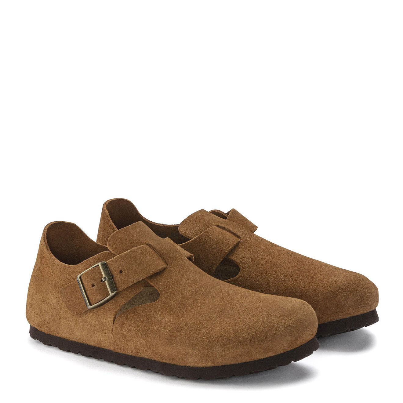 Birkenstock London Suede Reg Sandal Mink