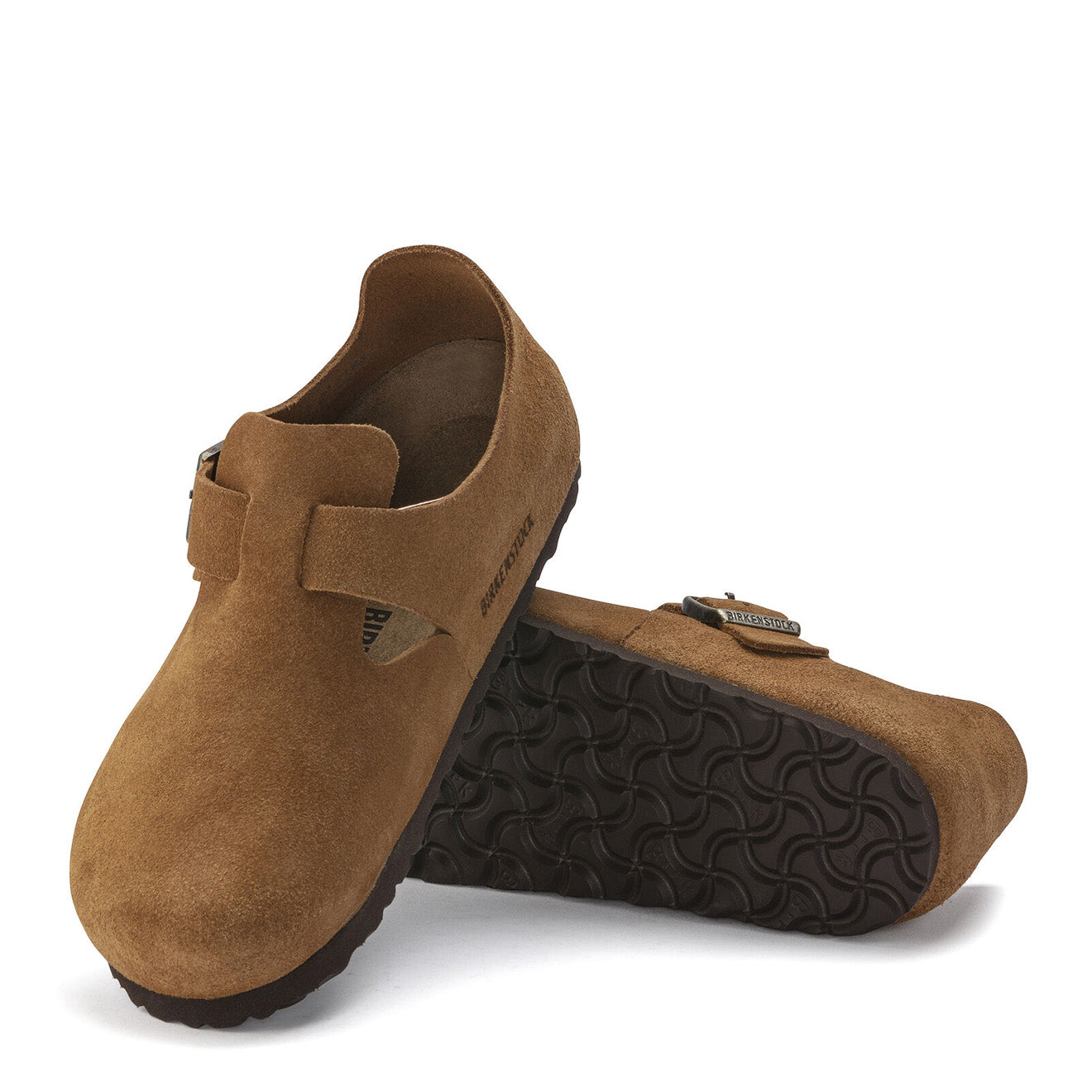 Birkenstock London Suede Reg Sandal Mink