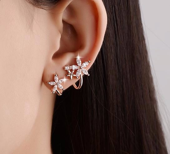 Sterling Silver Spiral Earrings – ASMISTYLE