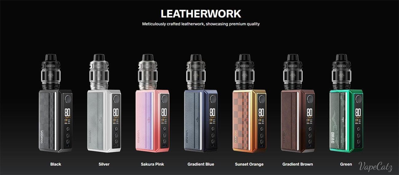 Voopoo Drag 5 177W Box Mod Kit with Uforce-X Tank Atomizer 5.5ml
