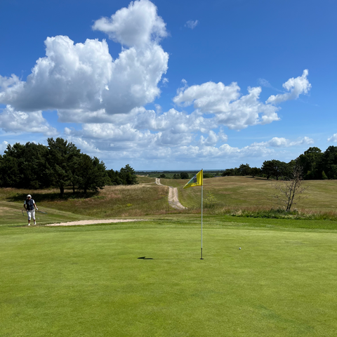 Ebeltoft golfbane ligger naturskønt tæt ved vandet