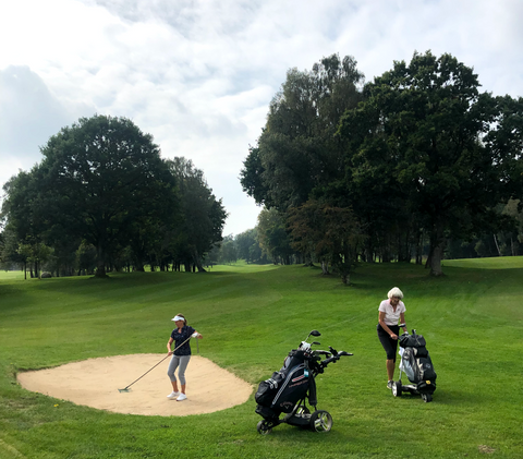 Helsingør golfbane - med mange naturlige forhindringer