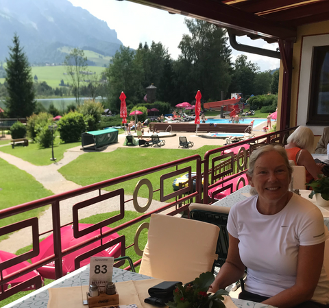 Østrig's charme efter en dejlig golfrunde 