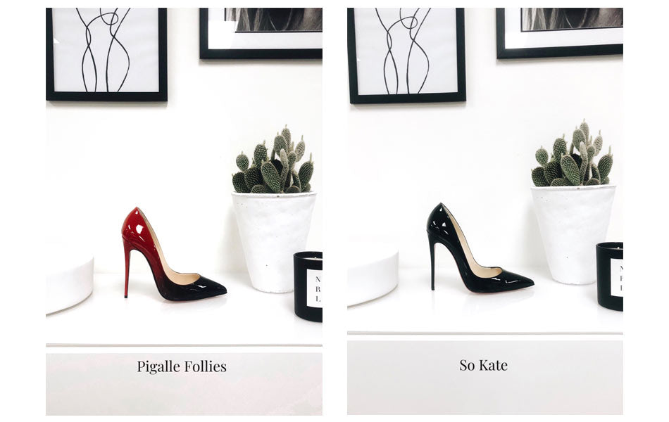 Designer Shoes - Christian Louboutin 'So Kate' v. 'Pigalle Follies