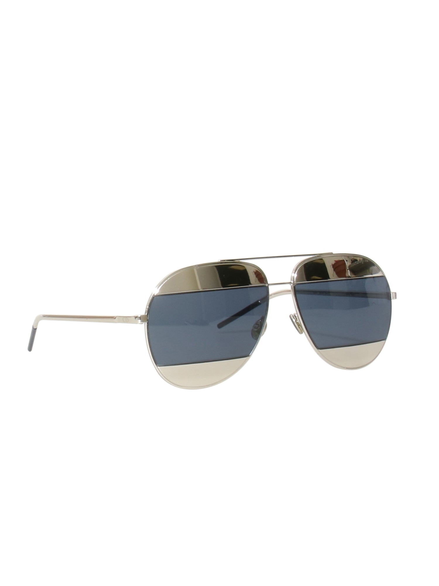 DIOR Revolution 2 Gold Mirrored Metal Aviator Sunglasses 55 mm  Unisex   POTATODO SHOP