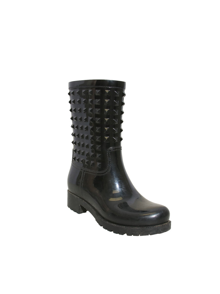 rockstud rain boots